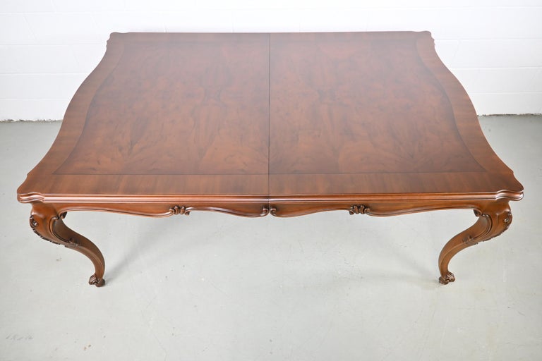 Karges Furniture Louis XV Style French Provincial Extension Dining Table For Sale 4