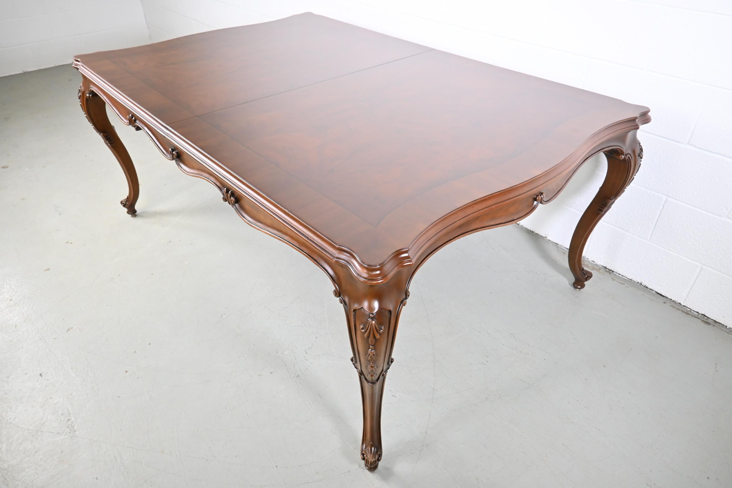 Karges Furniture Louis XV Style French Provincial Extension Dining Table 5