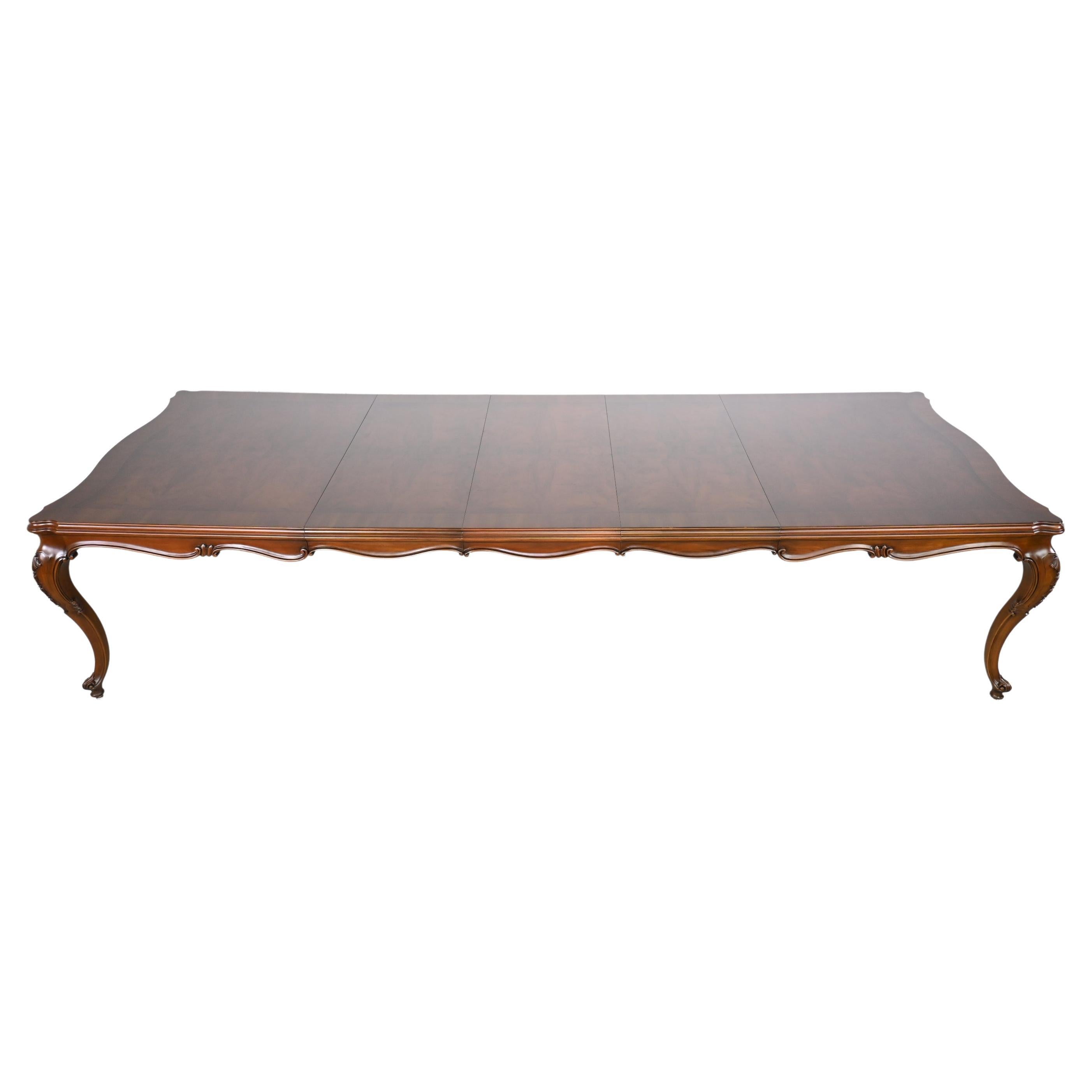 Karges Furniture Louis XV Style French Provincial Extension Dining Table