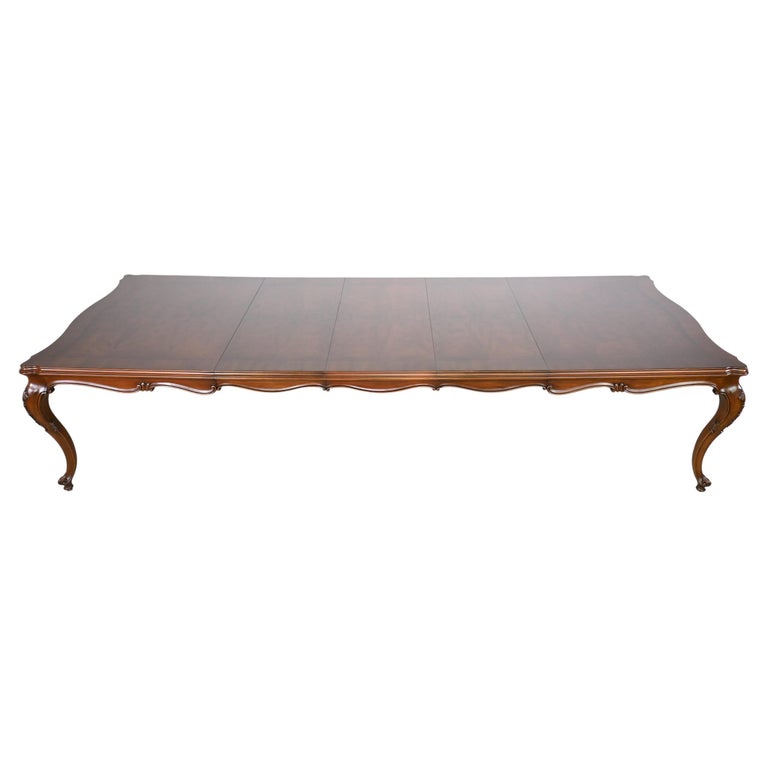 Karges Furniture Louis XV Style French Provincial Extension Dining Table For Sale