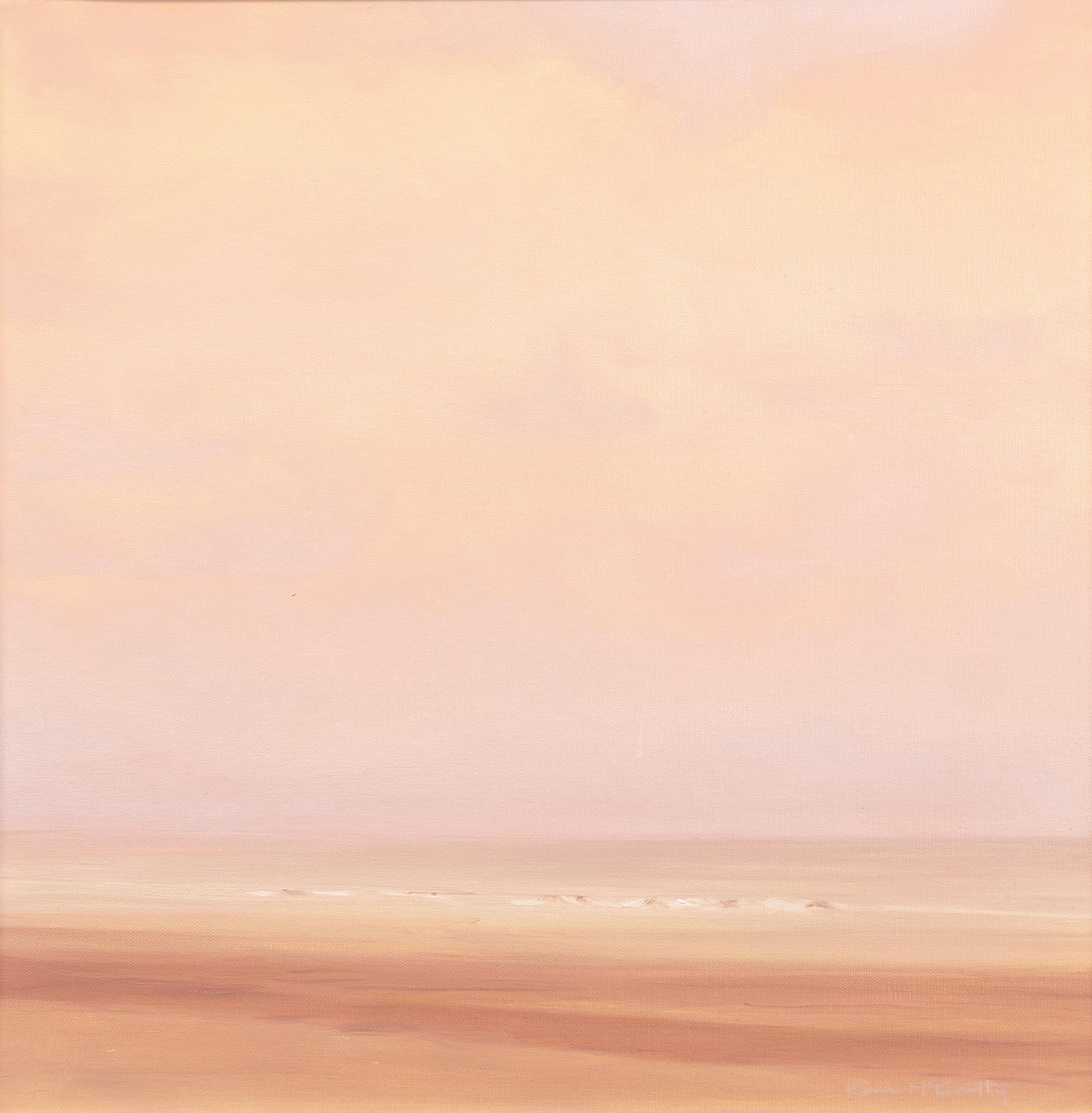 Kari McCarthy Landscape Painting – „Beach at Honfleur“, Hawaiianische Künstlerin, Giverny, San Francisco Art Academy