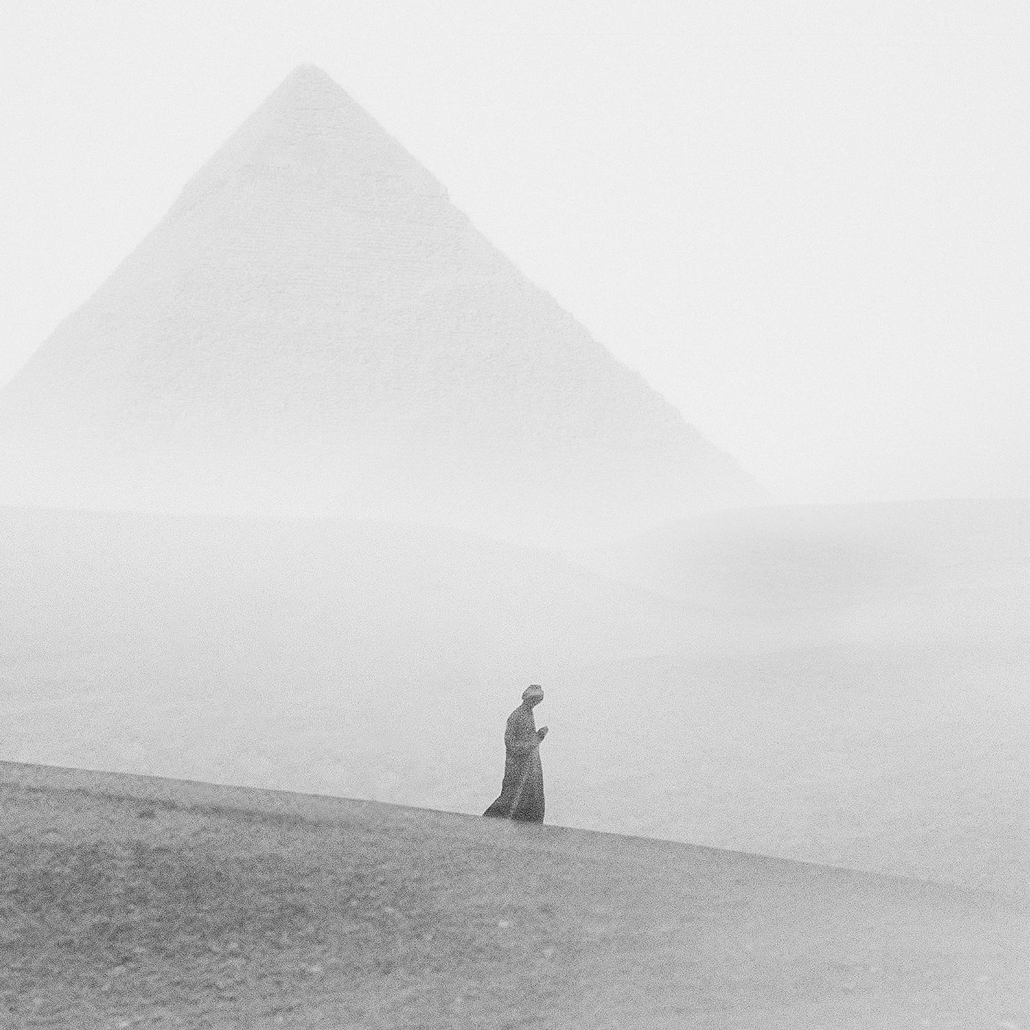Fotografía "Vida en el desierto" 64" x 64" enmarcada por Karim
