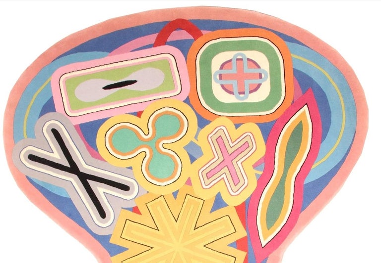 Karim Rashid, 'Computer Signs' Rug For Sale at 1stDibs