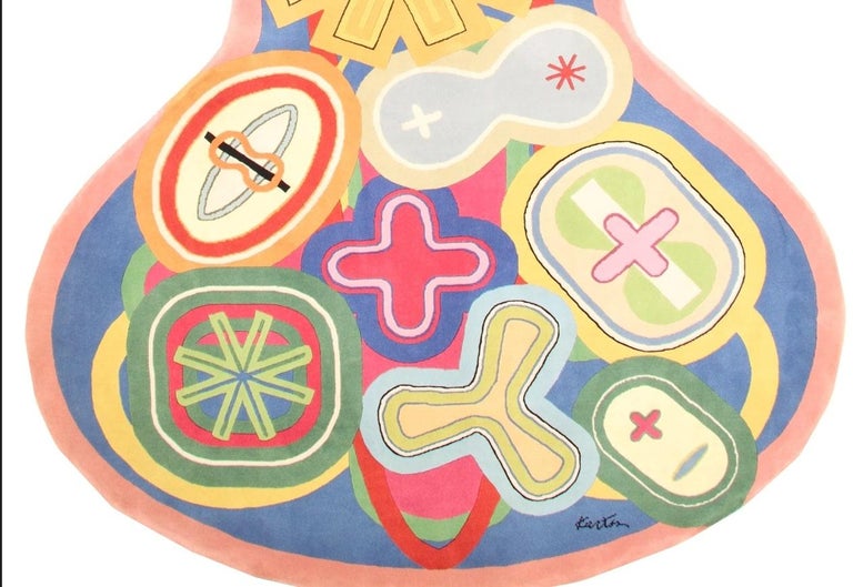 Karim Rashid, 'Computer Signs' Rug For Sale at 1stDibs