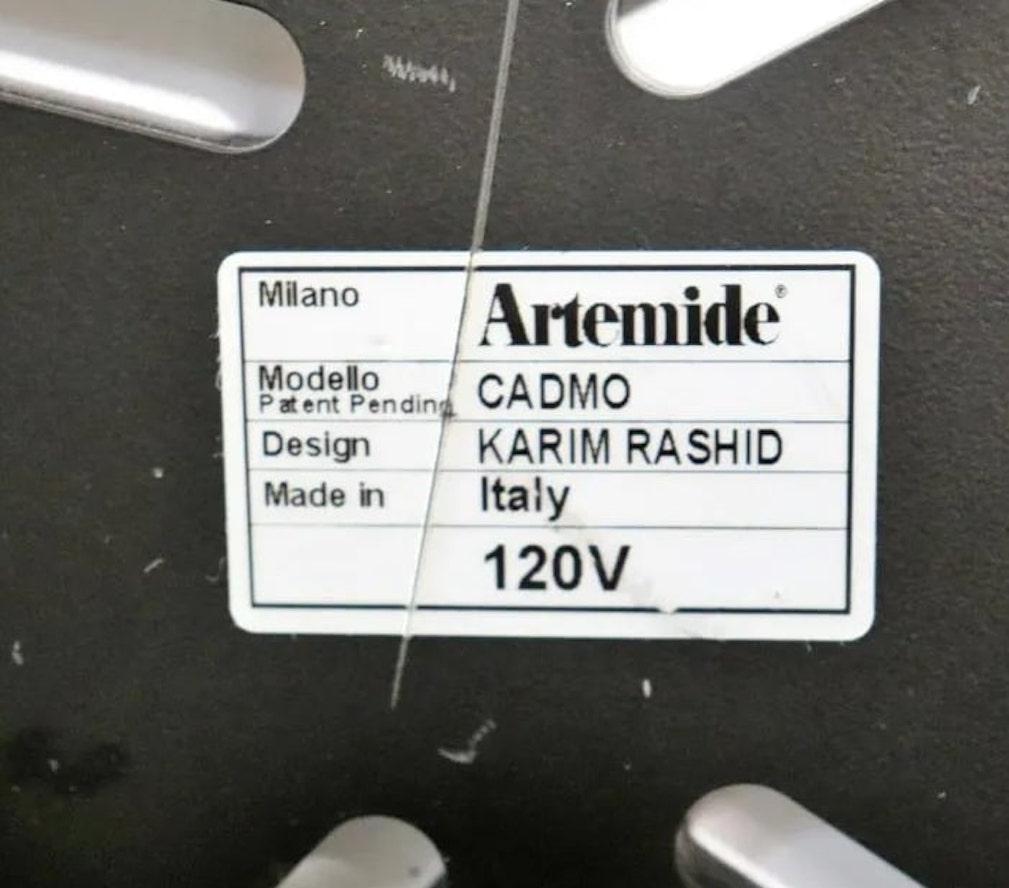 Karim Rashid Designed Floor Lamps for Artemide In Good Condition For Sale In Brooklyn, NY