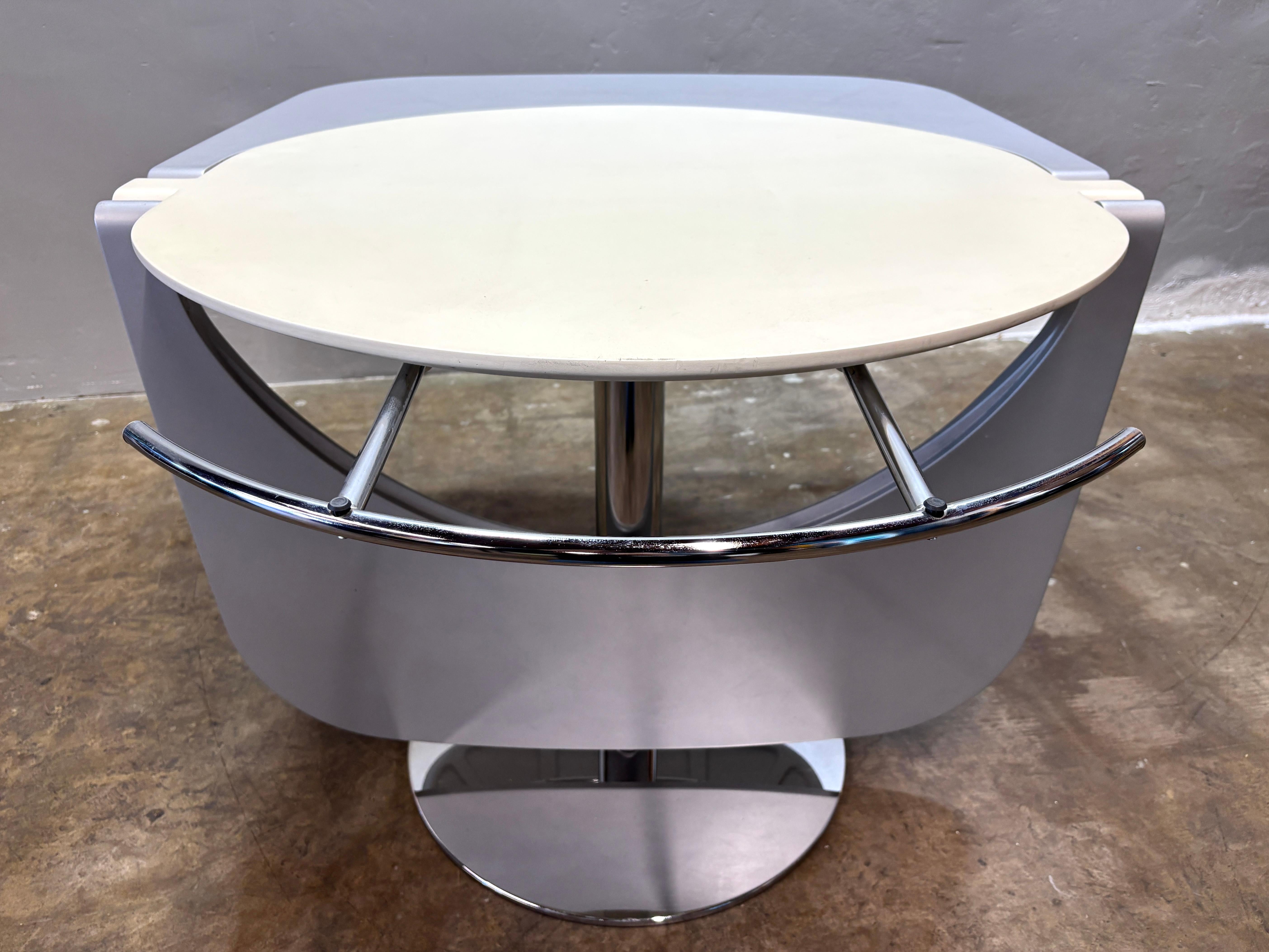 Mesa con solapa Karim Rashid Italiano en venta