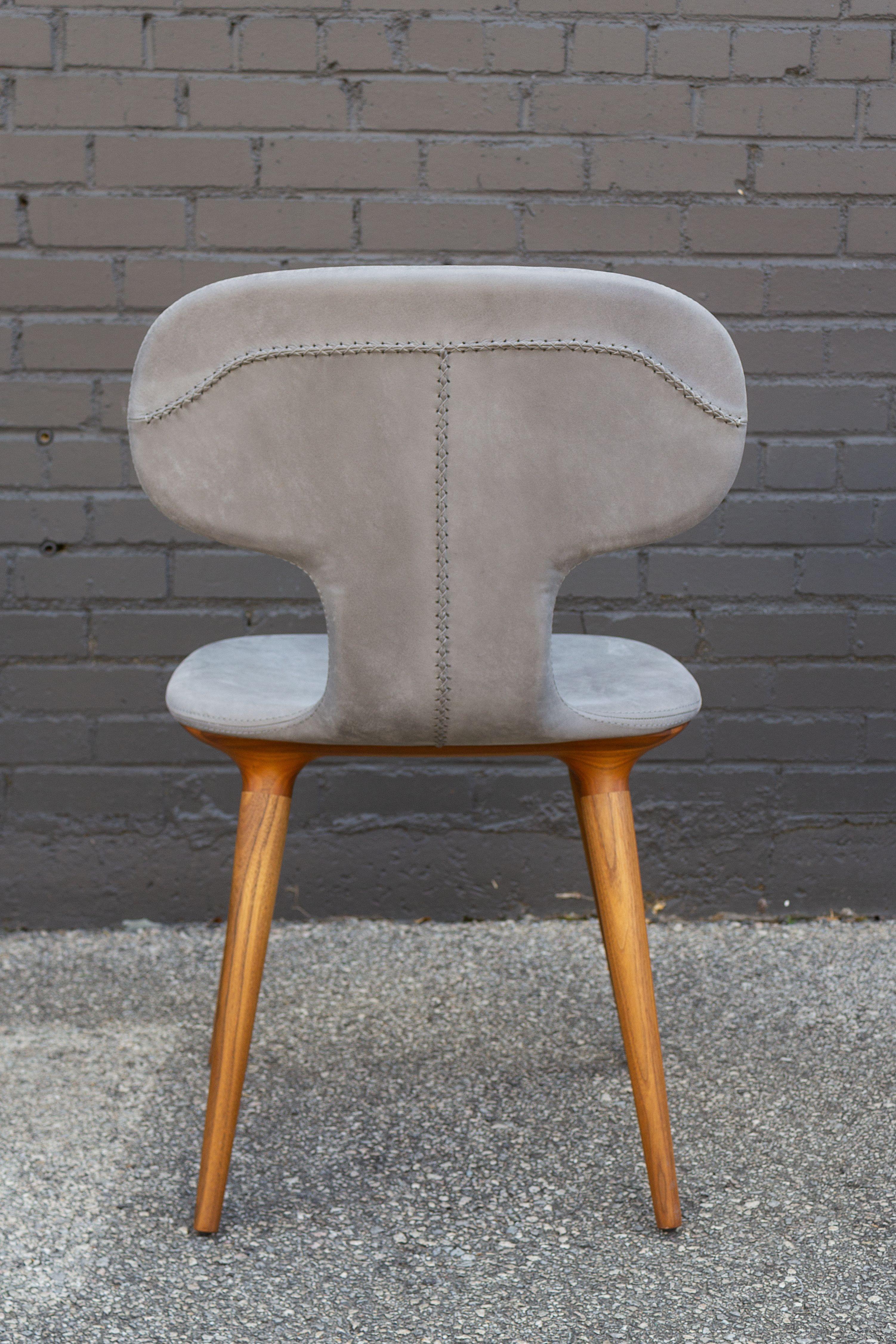 Karim Rashid Klutch Lamborghini Italian Leather Chairs for Riva 1920 In Good Condition For Sale In Dallas, TX