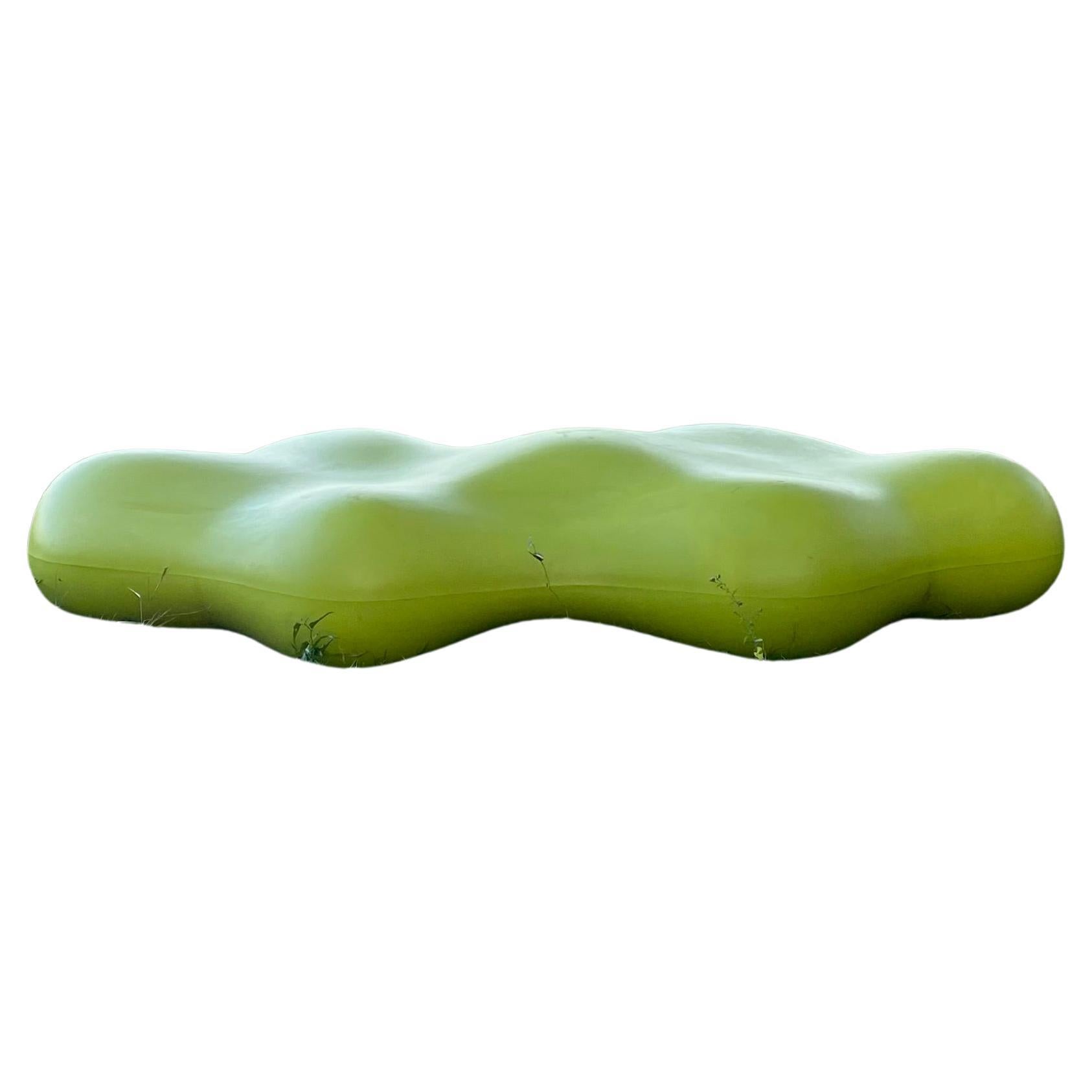 Karim Rashid Lava Bench for Vondom in Pistachio Green; Spain im Angebot