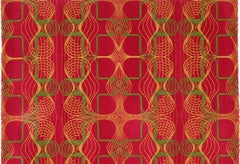 Karim Rashid - Tappeto 'Myriad Red' 6' x 6'