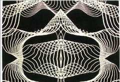 Karim Rashid, 'Nova Black/White' Rug