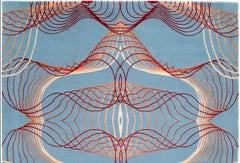 Karim Rashid, 'Nova Blue' Rug