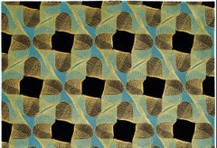 Karim Rashid, 'Quantum 2' Rug Wool Silk Carpet 6' x 6 feet Hand Knotted