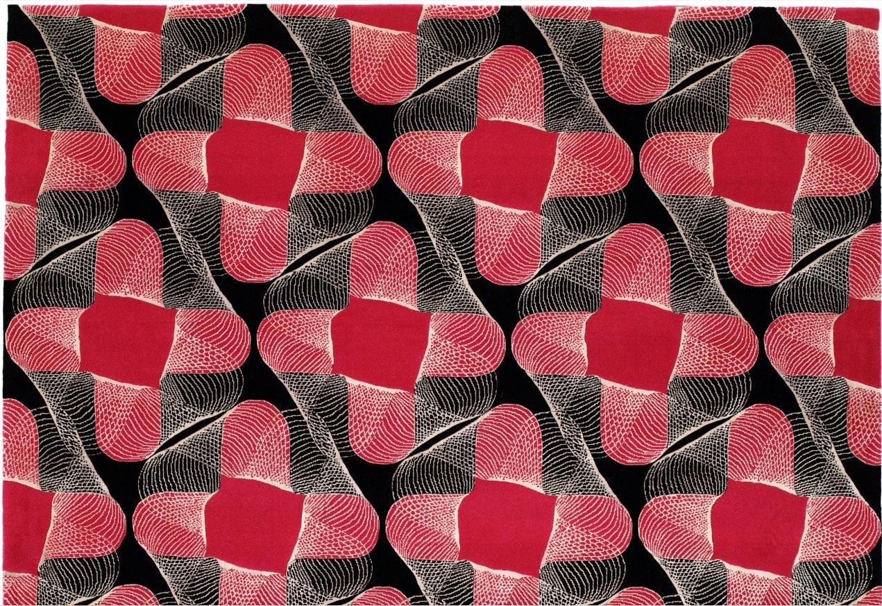 Karim Rashid – „Quantum“ Teppich 6' x 6'
MATERIAL: 85% Wolle - 15% Seide

Verschönern Sie Ihr Zuhause mit einem außergewöhnlichen Teppich, entworfen von Karim Rashid. Karim Rashid ist einer der produktivsten Designer unserer Zeit und hat zahlreiche