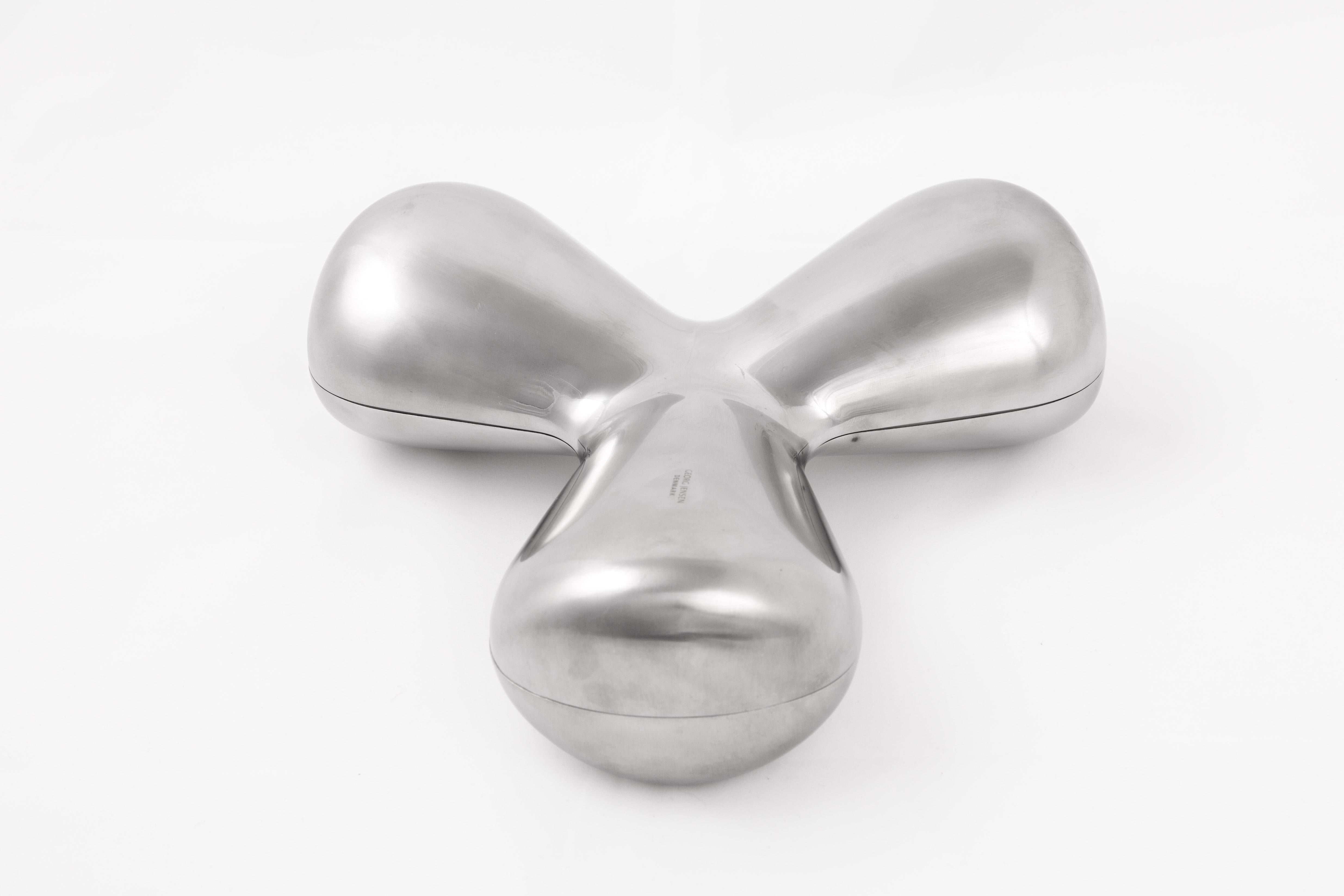 Stainless Steel Karim Rashid Spinbox for George Jensen Denmark For Sale