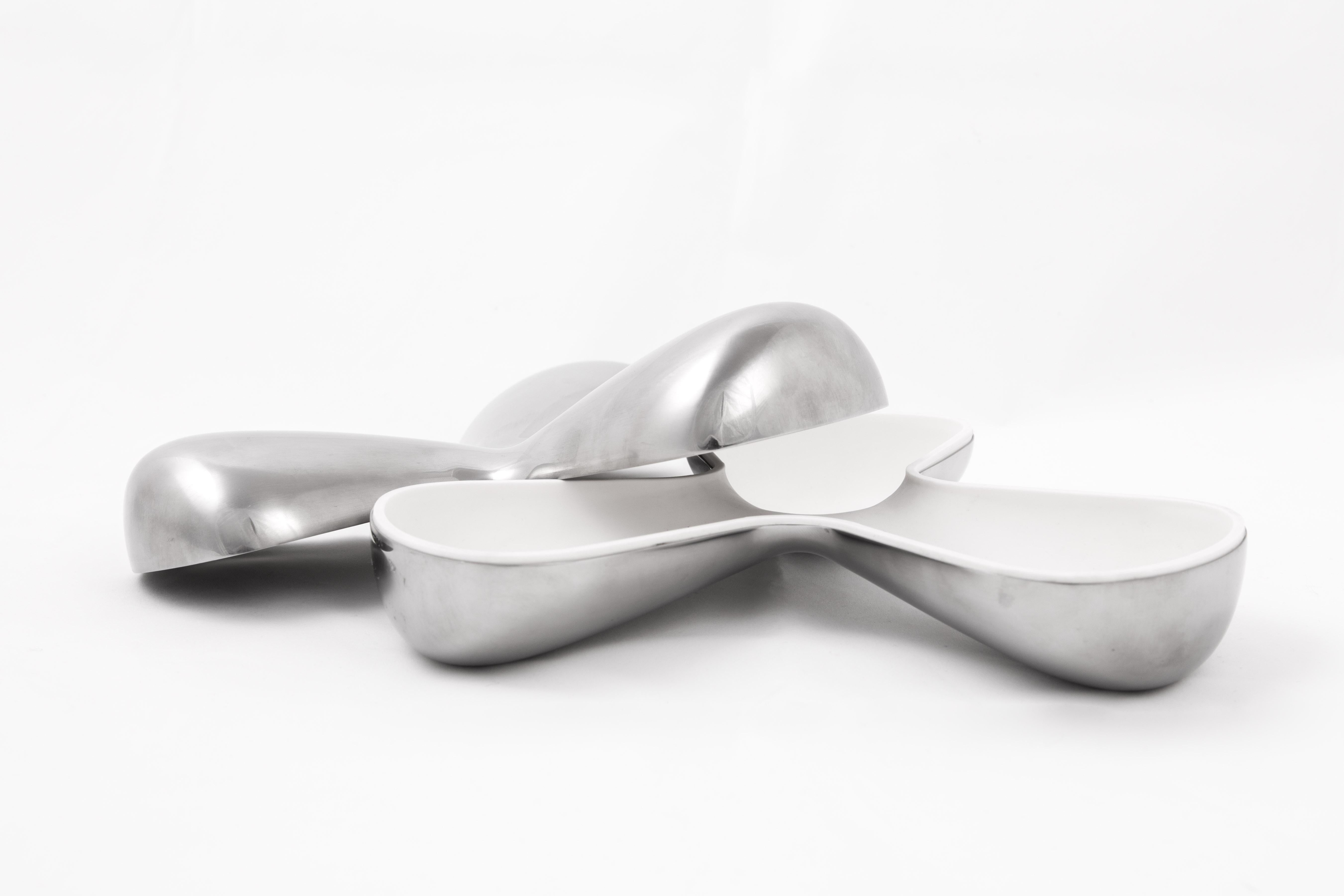 Stainless Steel Karim Rashid Spinbox for George Jensen Denmark For Sale