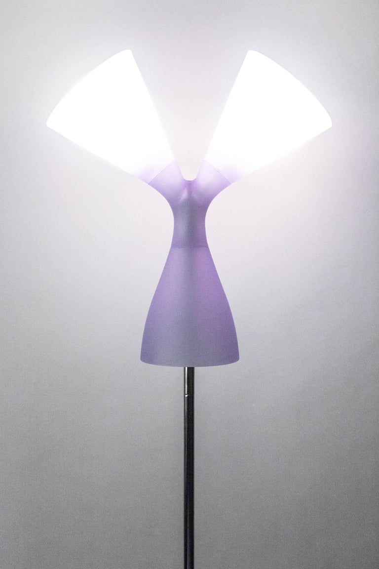 Karim Rashid Triptik Floor Lamp for George Kovacs, 2004 For Sale at 1stdibs