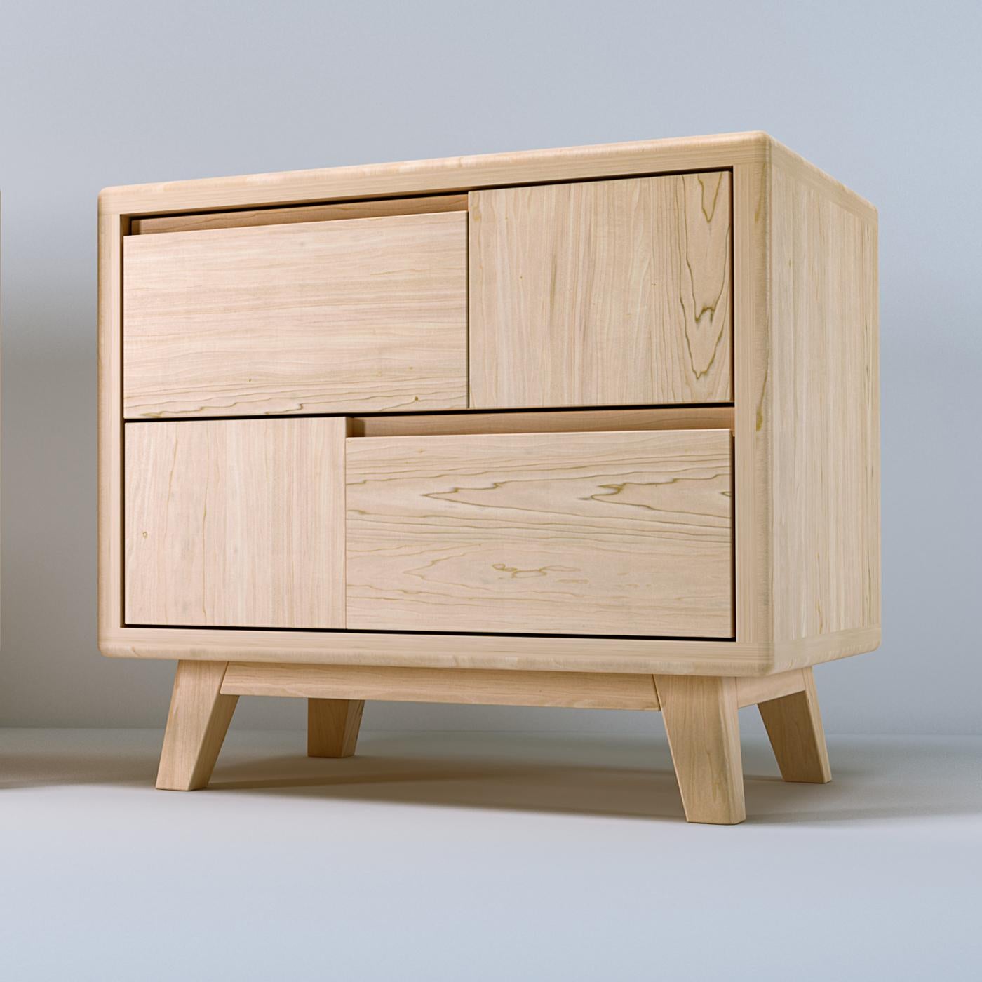 Modern Karin Bedside Table by Erika Gambella For Sale