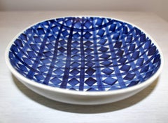 Karin Björquist "Indigo" Ceramic Bowl for Gustavsberg Studio