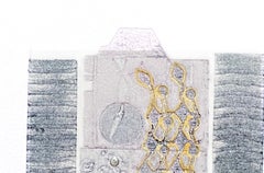 Blinders #5 (grays, geometric, abstract, etching)