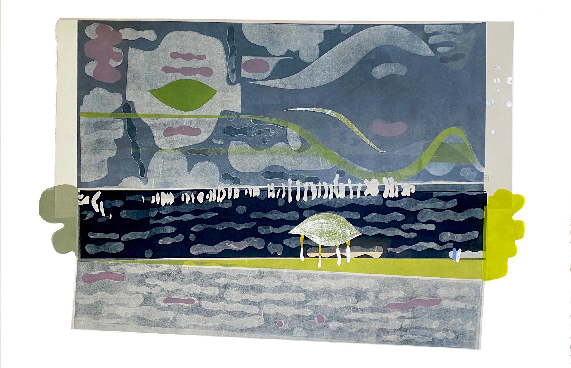Karin Bruckner Landscape Print - NoWizardBehindTheCurtain