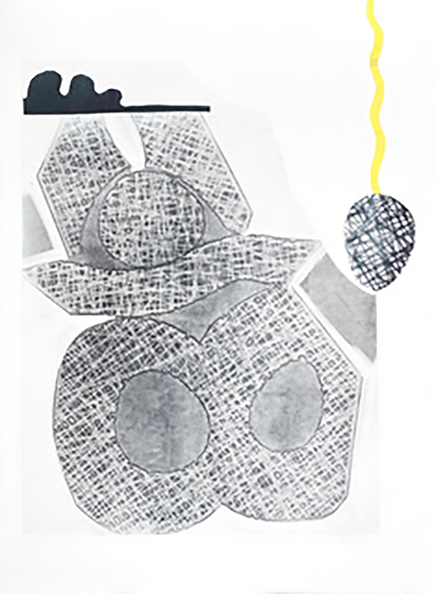 Karin Bruckner Abstract Print - OnTheTown