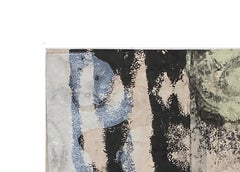 RiverFlow  (pattern, organic, abstract, black and white, monotype)