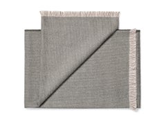 Karin Carlander Grey Heddles Throw, Baby Alpaca, Mid-Century Denmark