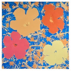 Karin Elmers „Second Hand Flowers Homage to Warhol No. 24“ Ltd. Auflage Druck