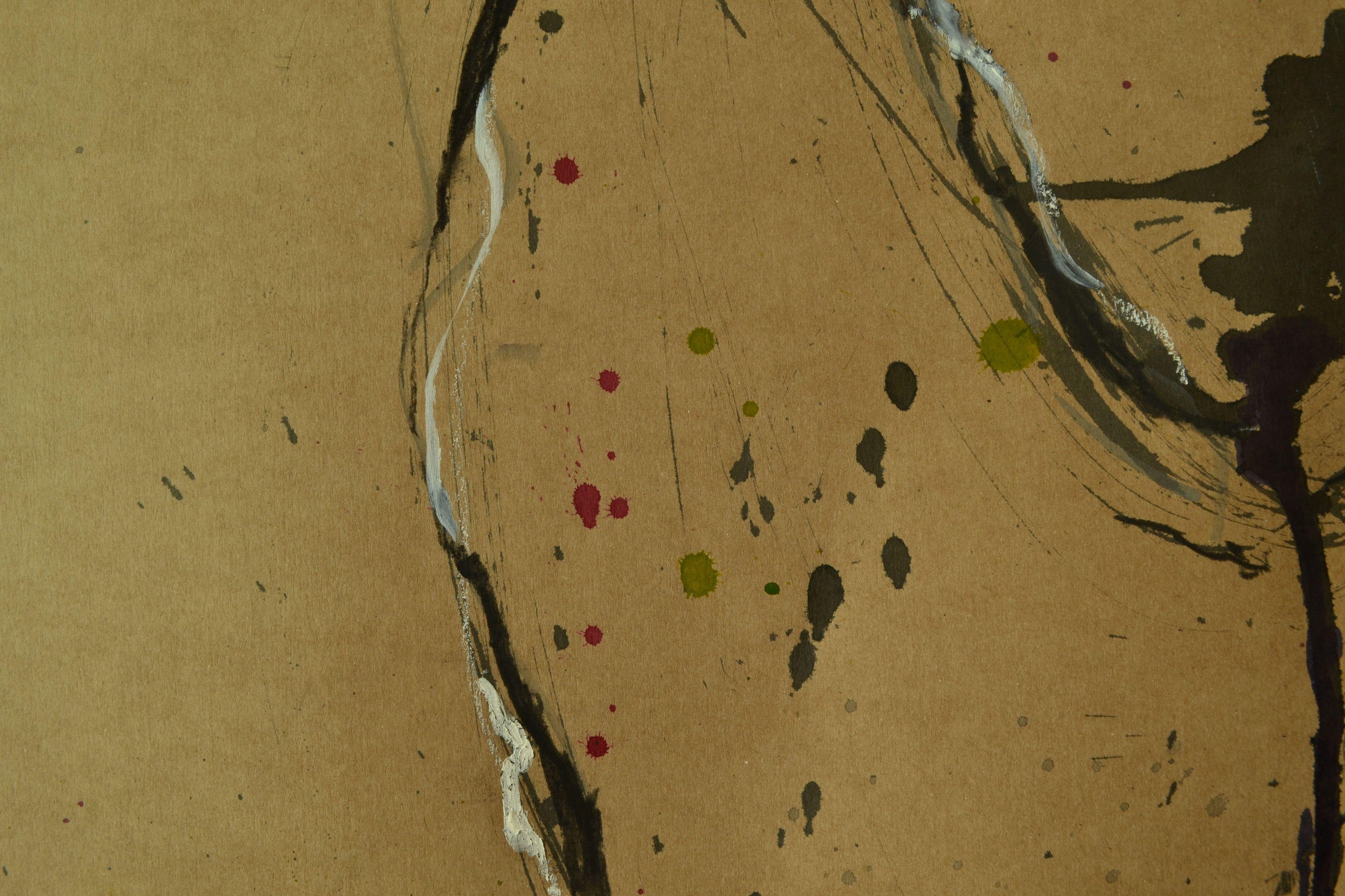 AbtrÃ¼nnig - Renegado, Pintura, AcrÃlico sobre papel de acuarela - Painting de Karin Goeppert