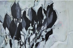 Grundlegend Schwarz, Gemälde, Acryl auf Leinwand