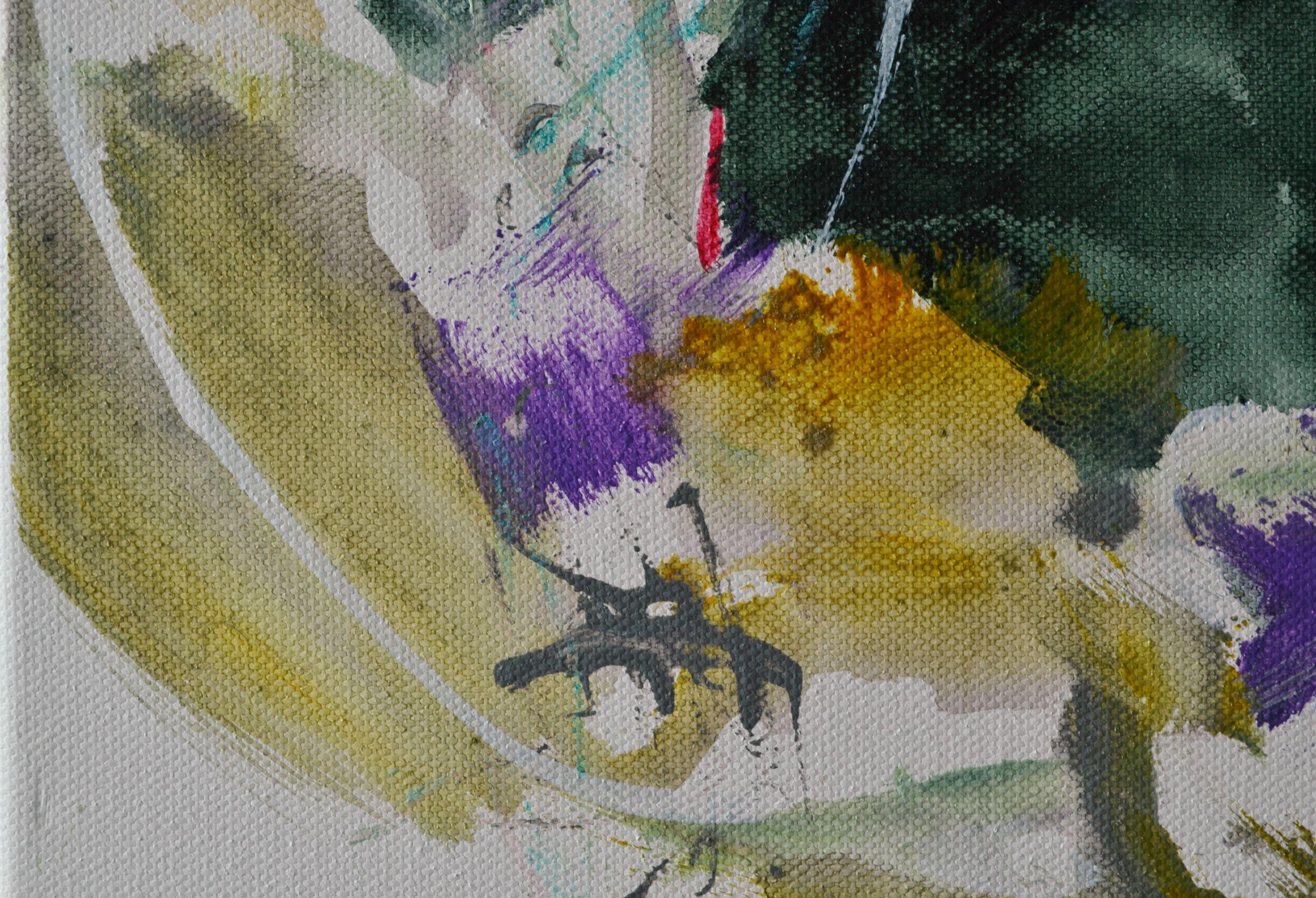 Becoming, Painting, Acrylic on Canvas For Sale 2