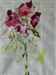 Call me the Wild Rose, Painting, Acrylic on Paper
