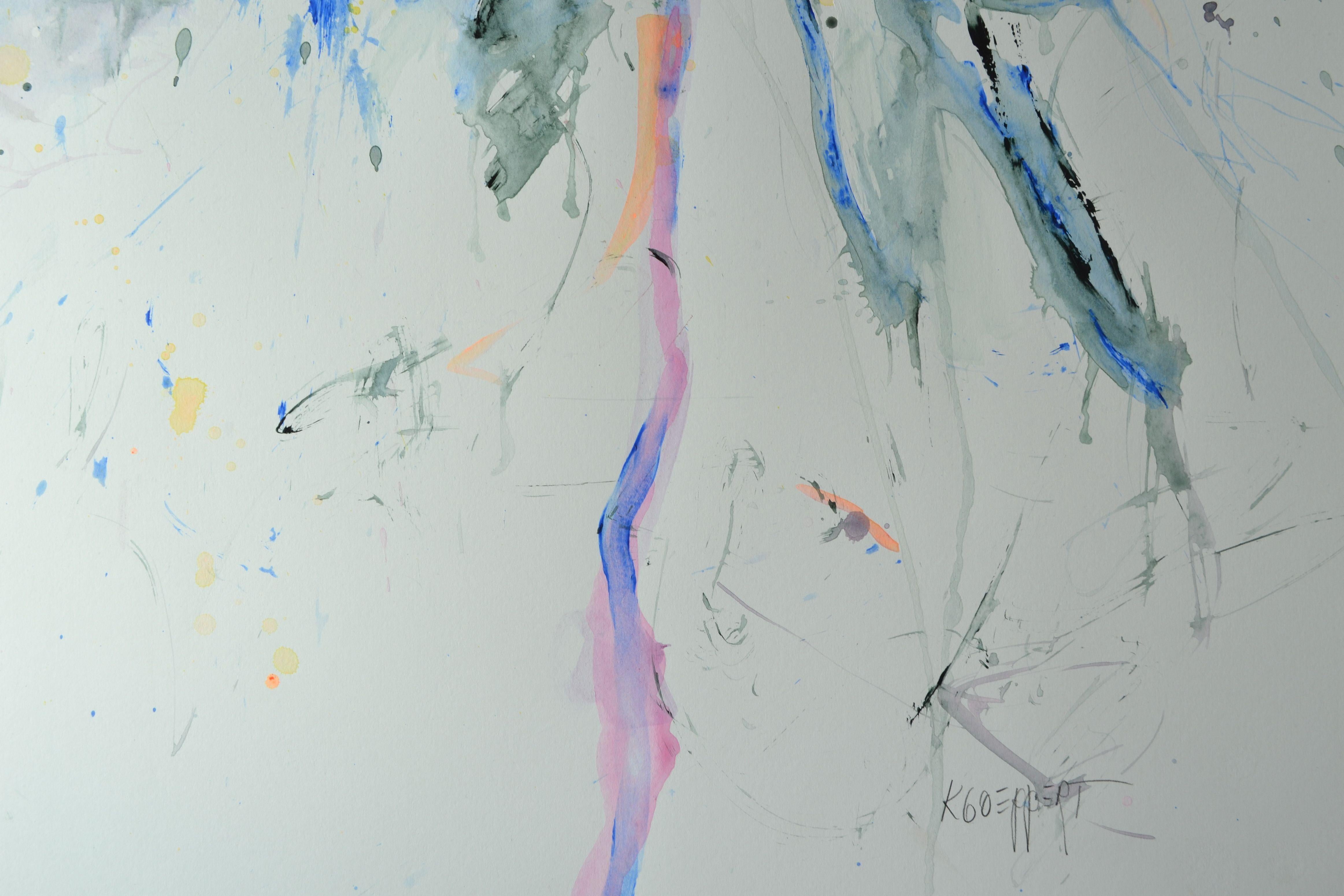 Couronnement, peinture, acrylique sur papier en vente 2