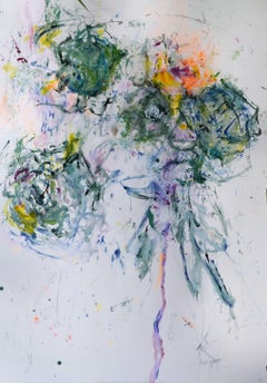 Coronación, Pintura, Acrílico sobre papel