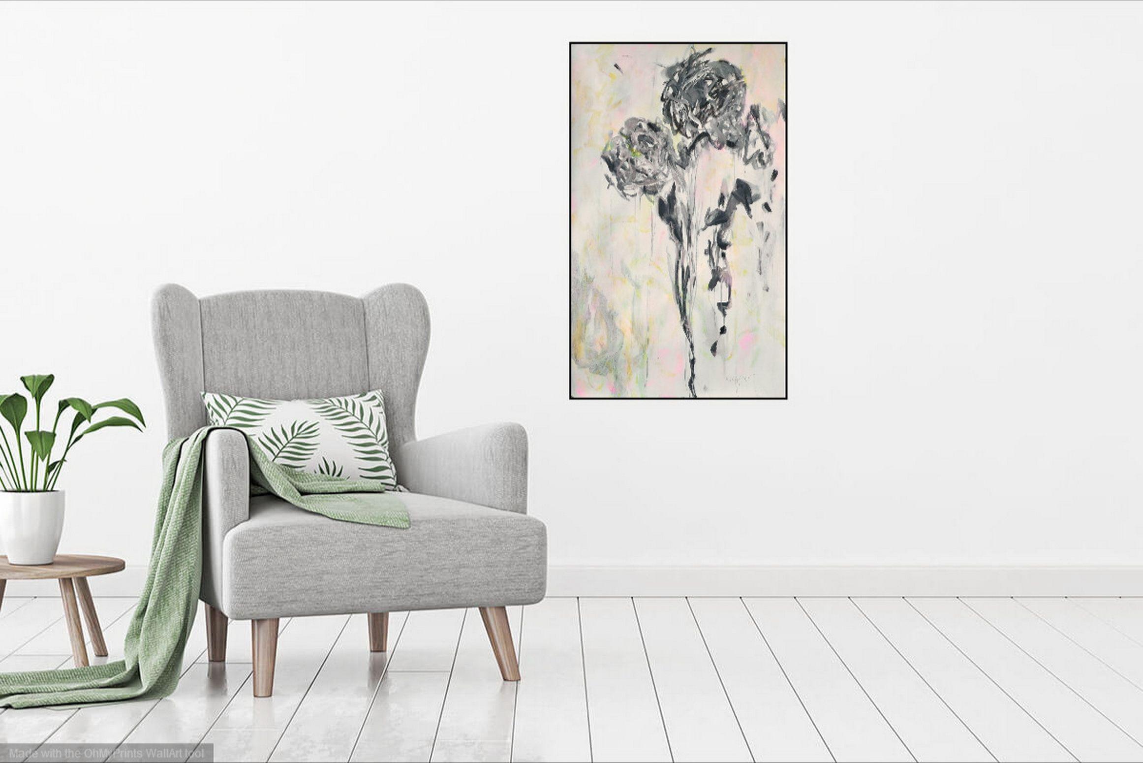 Doble sentido, Pintura, Acrílico sobre papel - Painting de Karin Goeppert