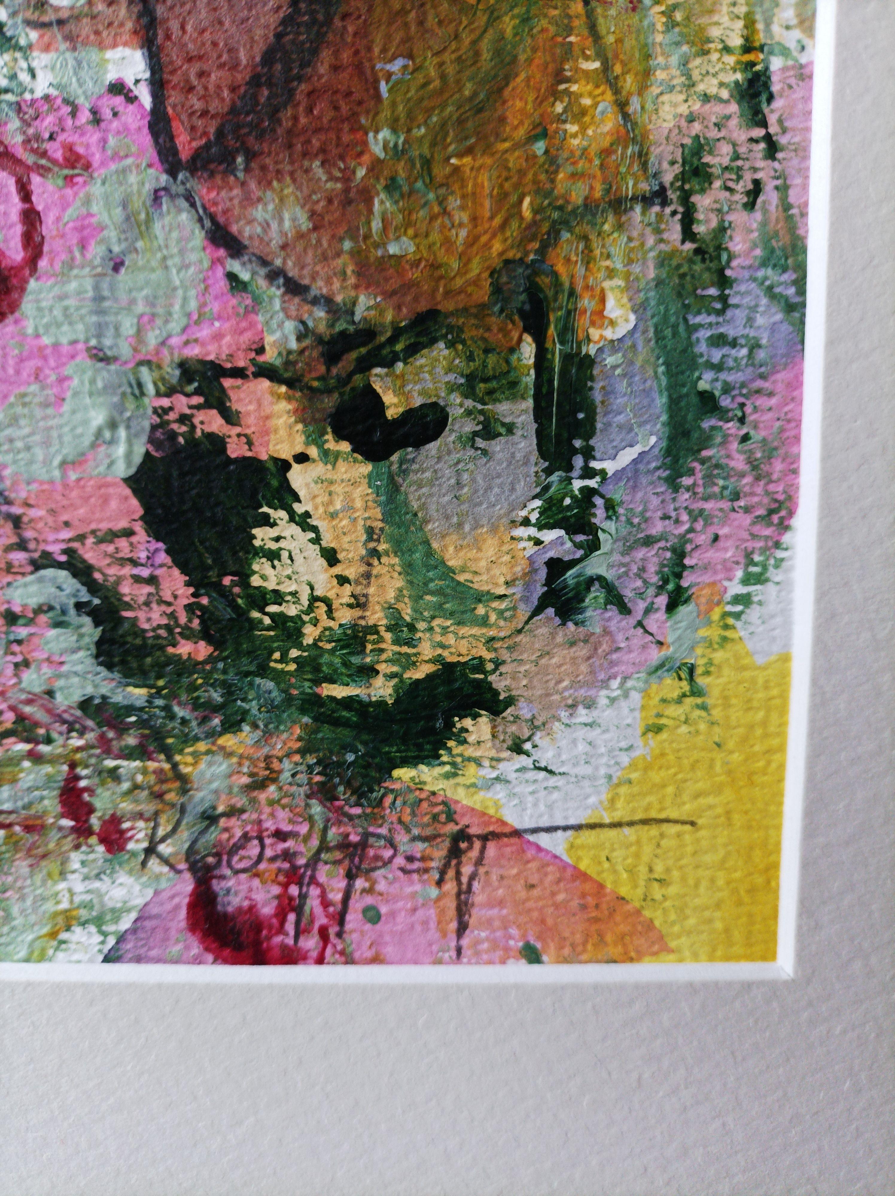 Fallobst, Pintura, Acrílico sobre papel de acuarela en venta 2