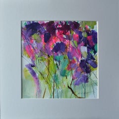 Garden Time, Painting, Acrylic on Paper