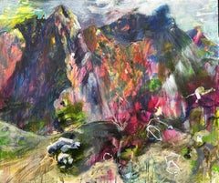 Gimpel, Painting, Acrylic on Canvas