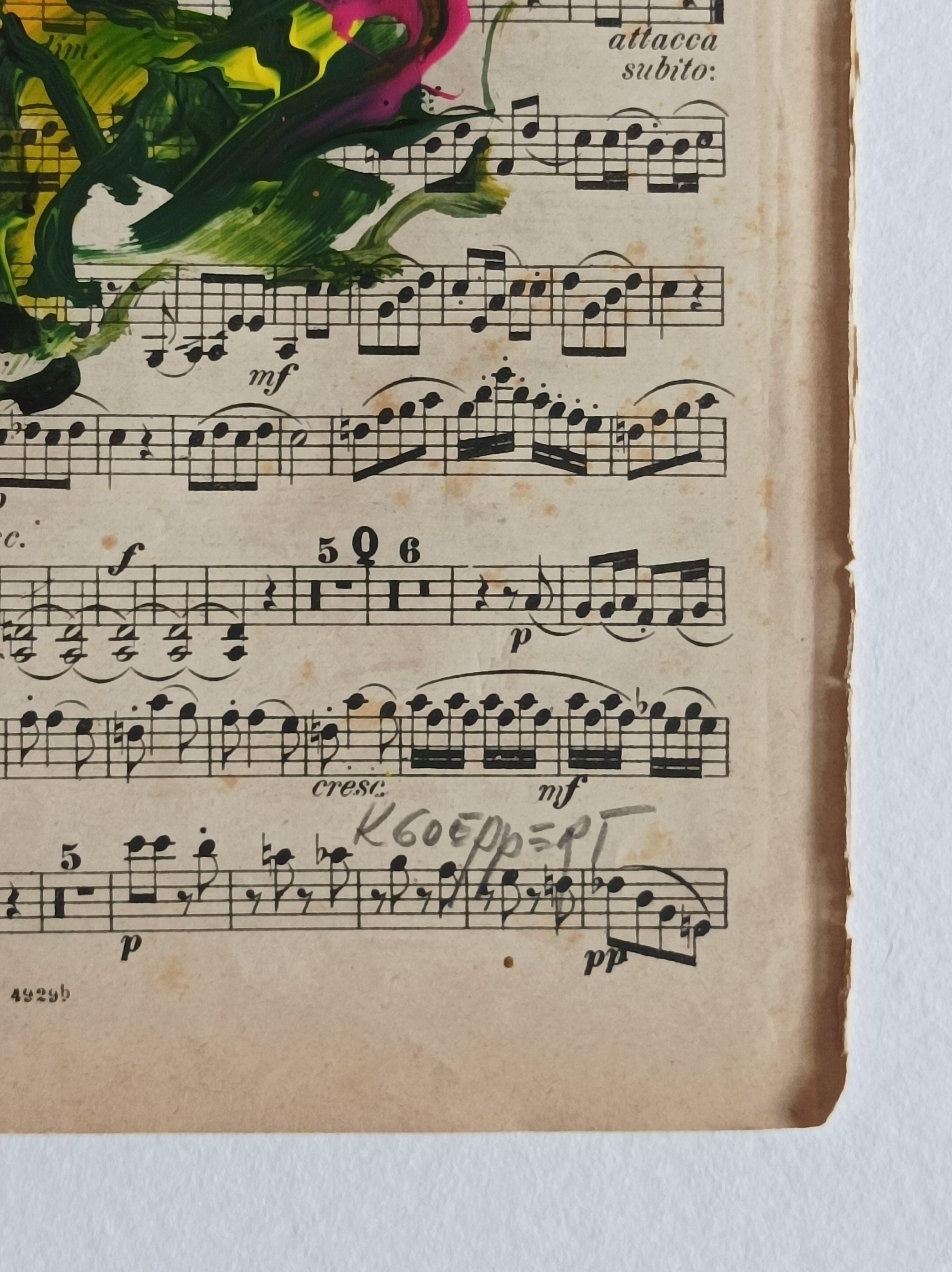 Haydn Suite II, Pintura, Acrílico sobre papel en venta 2