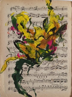 Haydn Suite II, Pintura, Acrílico sobre papel
