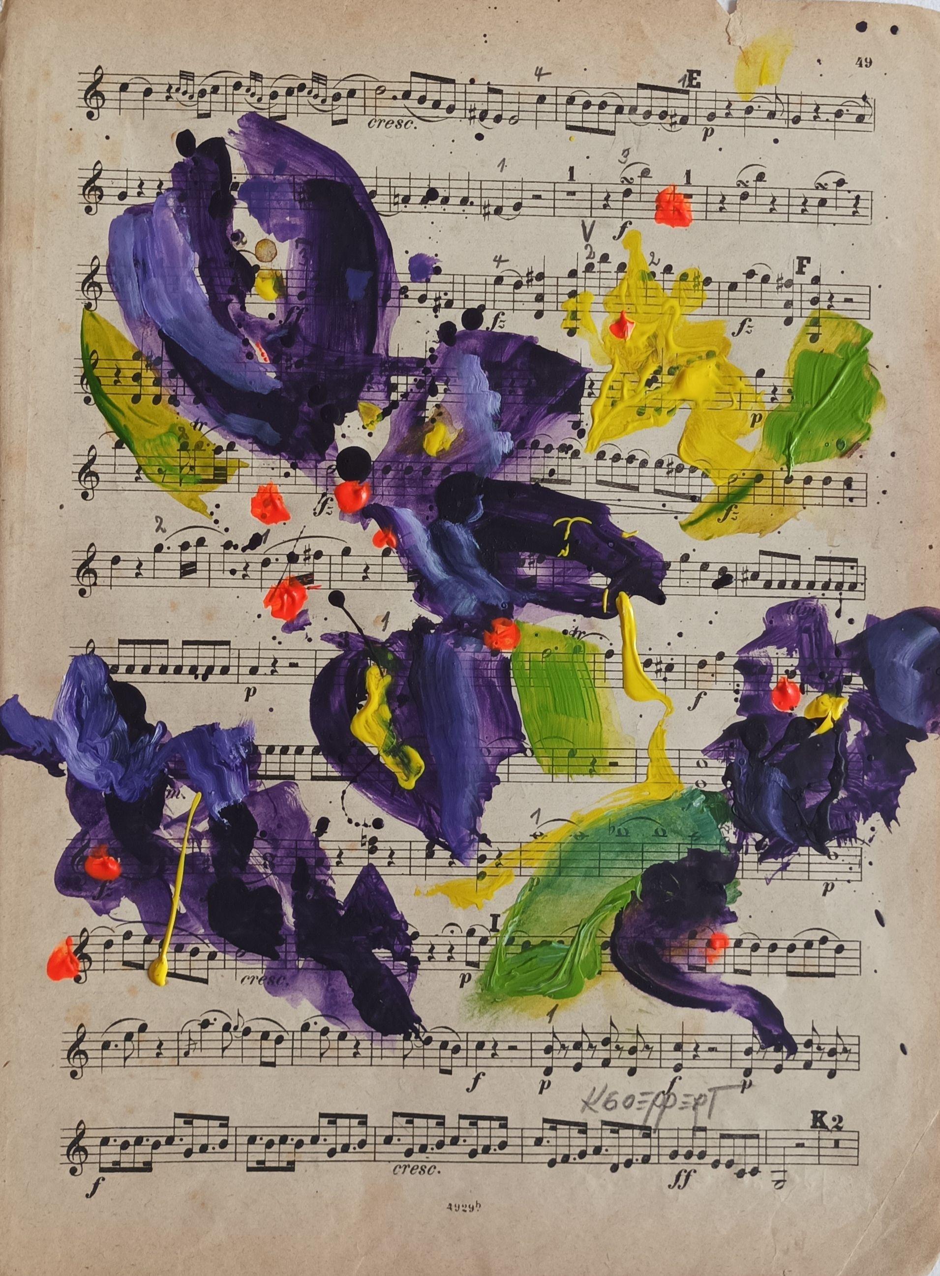 Haydn Suite III, Pintura, Acrílico sobre papel