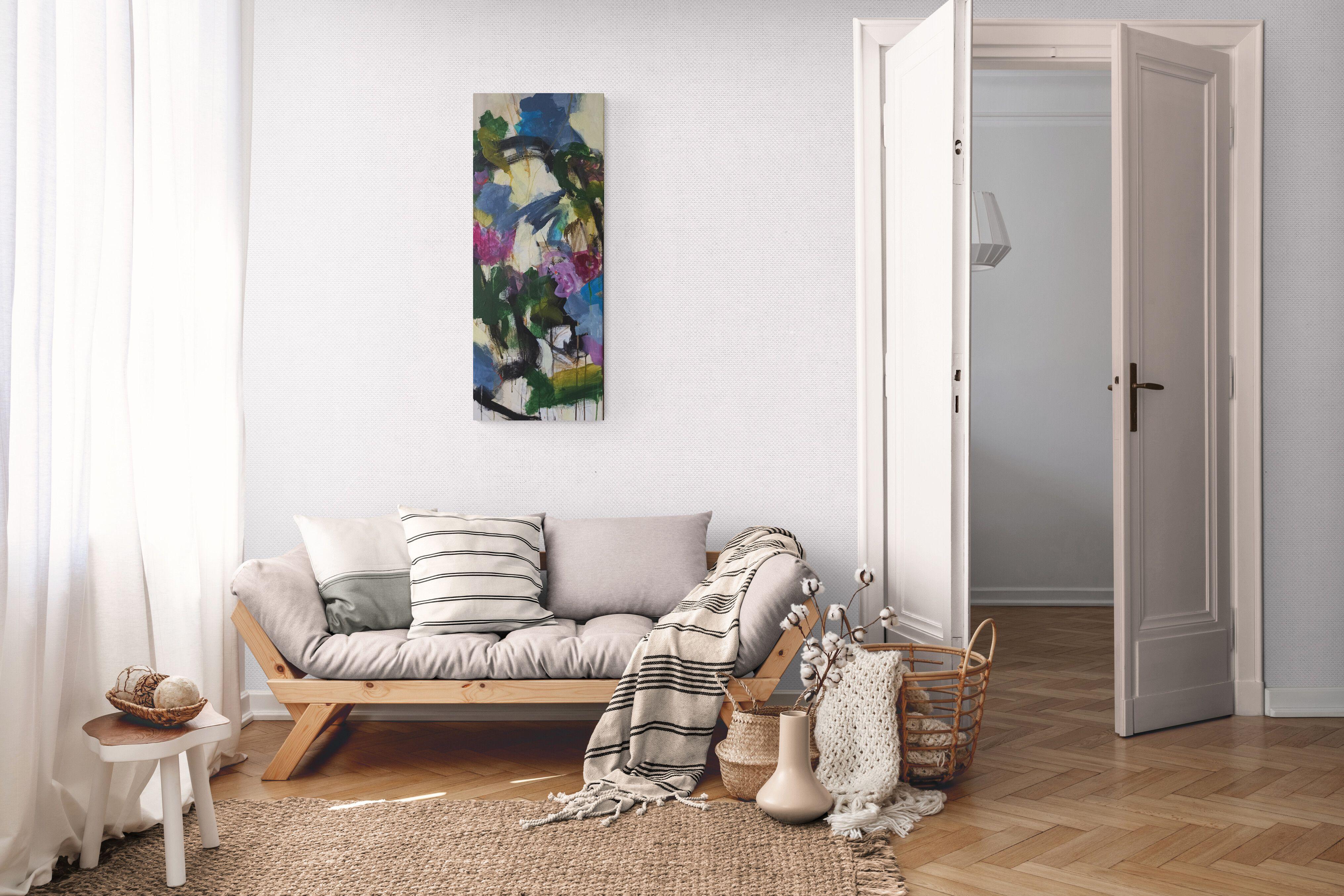 Irrwege, Pittura, Acrilico su tela - Painting di Karin Goeppert