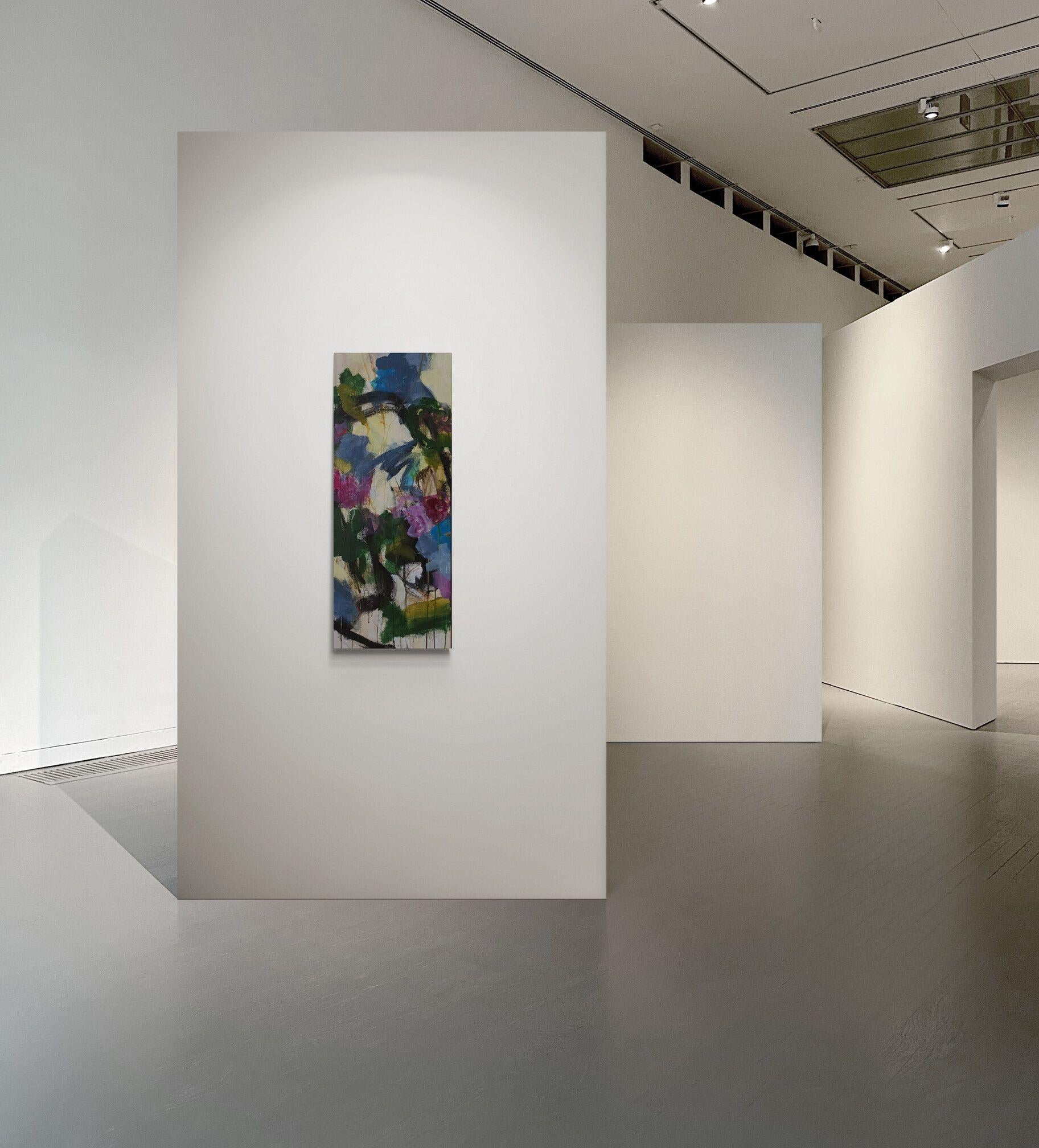 Irrwege, Pittura, Acrilico su tela - Painting Astratto di Karin Goeppert