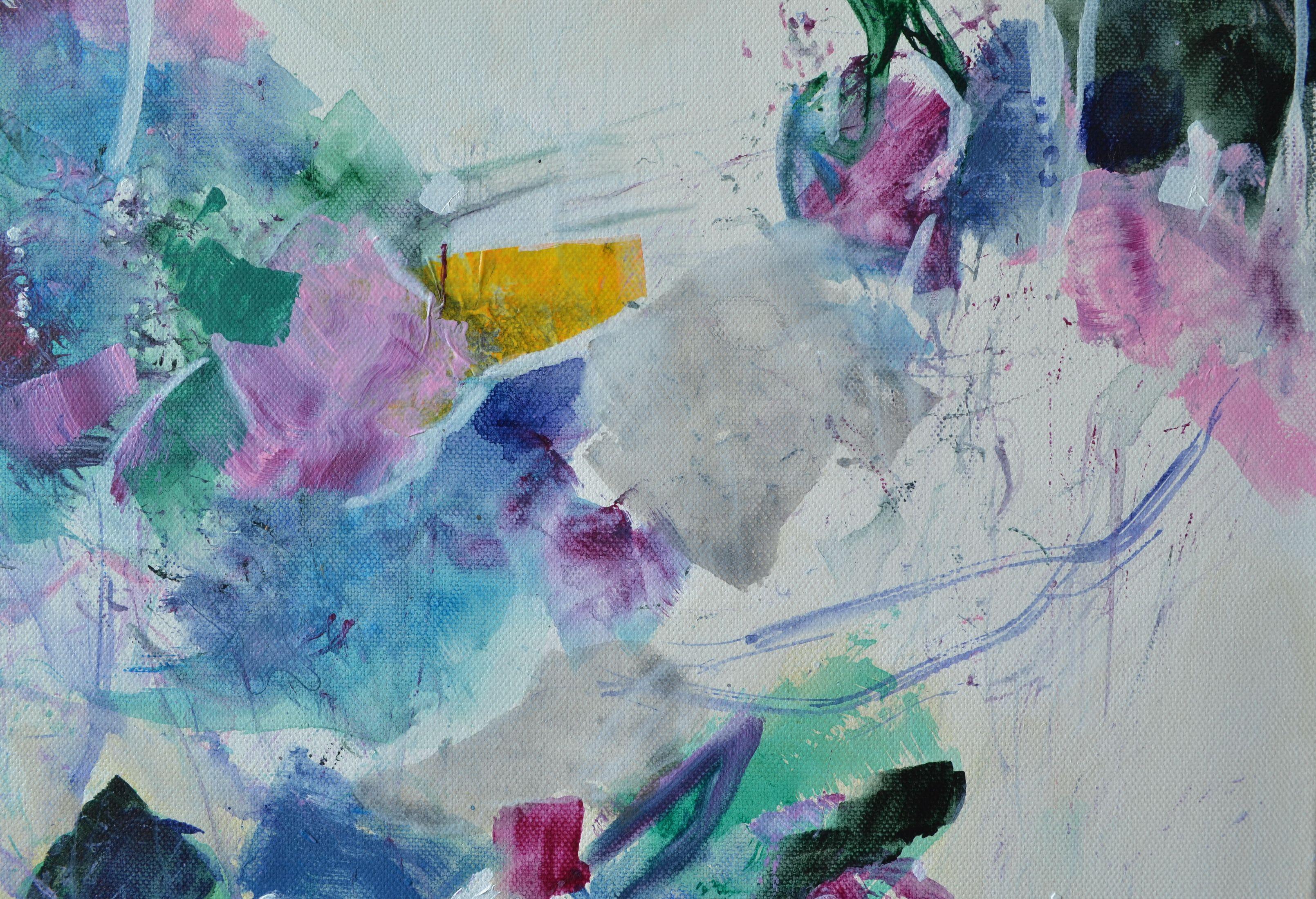 Lagune, Gemälde, Acryl auf Leinwand (Abstrakt), Painting, von Karin Goeppert