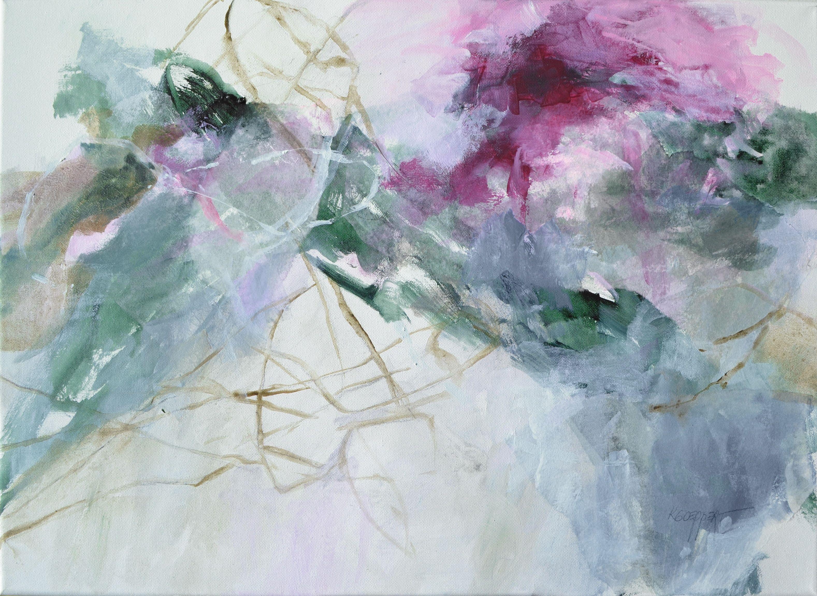 Fin de saison, peinture, acrylique sur toile