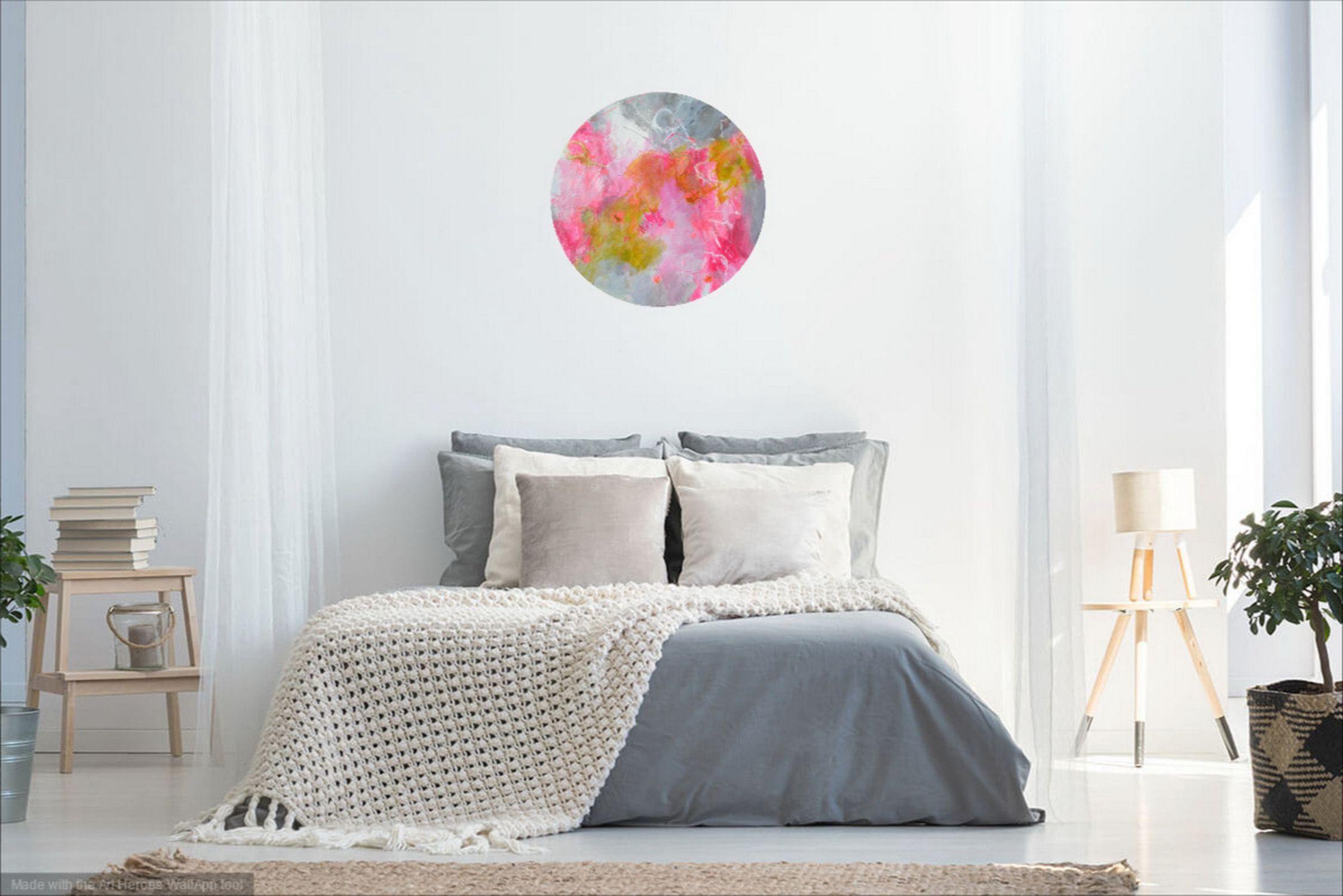 Moony, Gemälde, Acryl auf Leinwand (Abstrakt), Painting, von Karin Goeppert