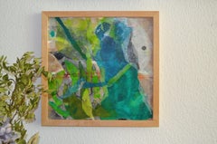 Nubia, Gemälde, Öl auf Papier