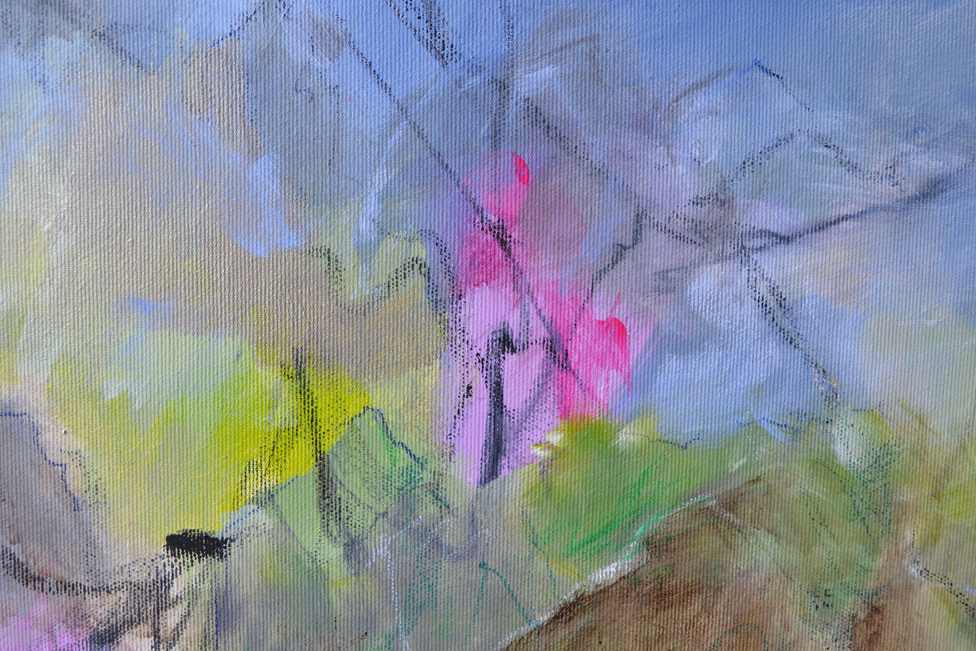 Peak Experience, Malerei, Acryl auf Leinwand (Abstrakt), Painting, von Karin Goeppert