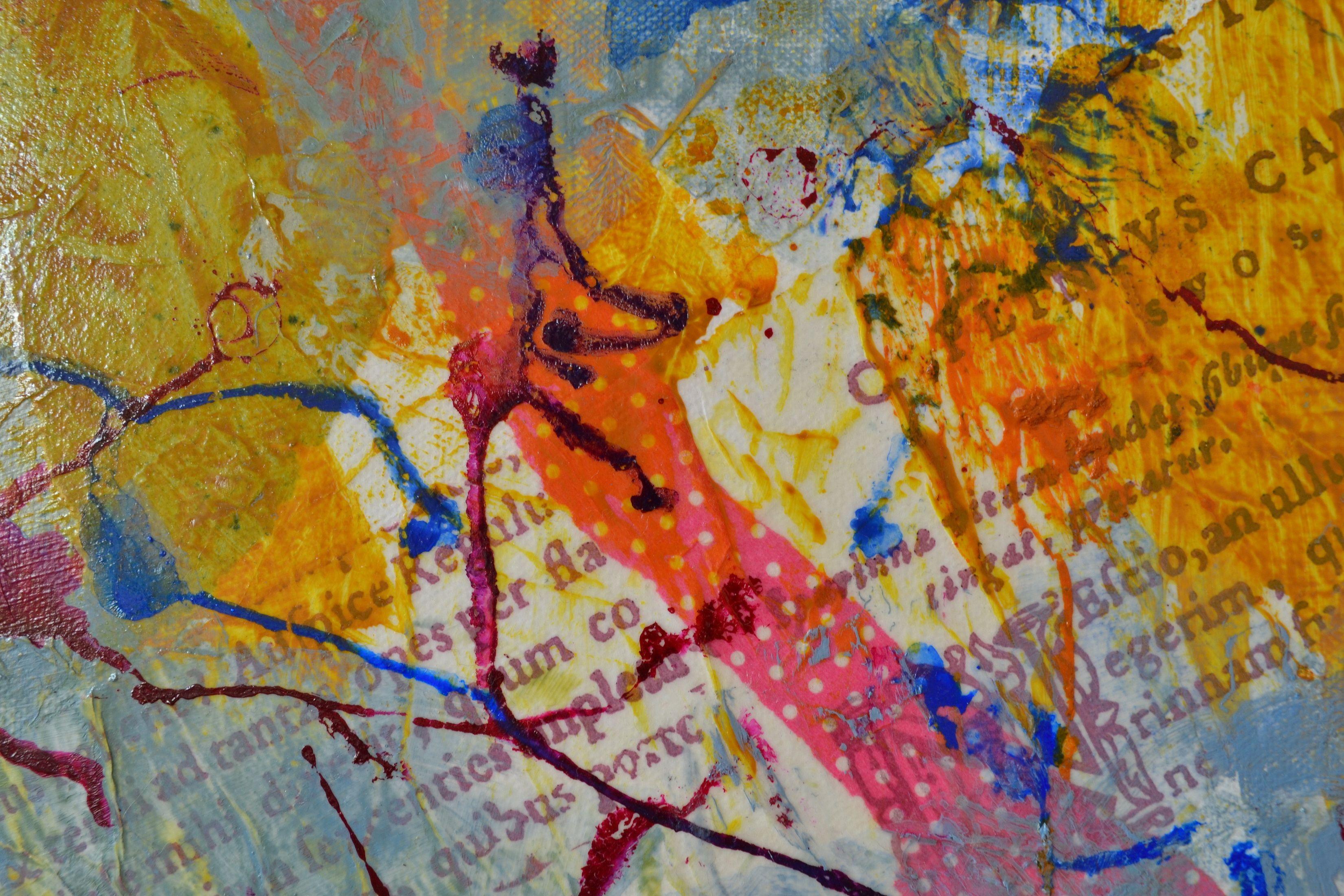 Plinio Detto I, Pittura, Acrilico su tela - Painting Contemporaneo di Karin Goeppert