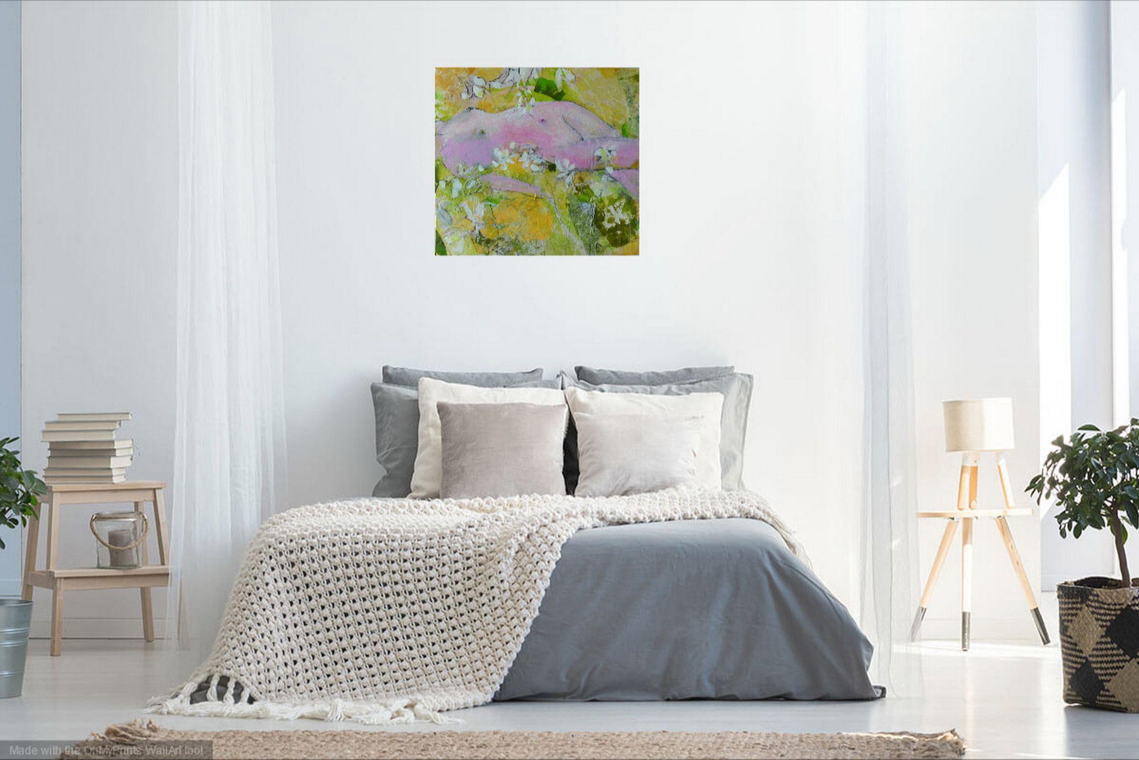 Primavera, Pintura, Acrílico sobre panel de madera - Painting Impresionista de Karin Goeppert